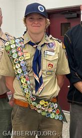 Jacob Reardon completed his Eagle Scout project in August 2024.